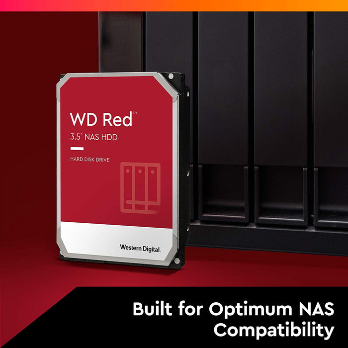 Western Digital Red 3TB 3.5 Inch NAS Internal Hard Drive - 5400 RPM - WD30EFAX