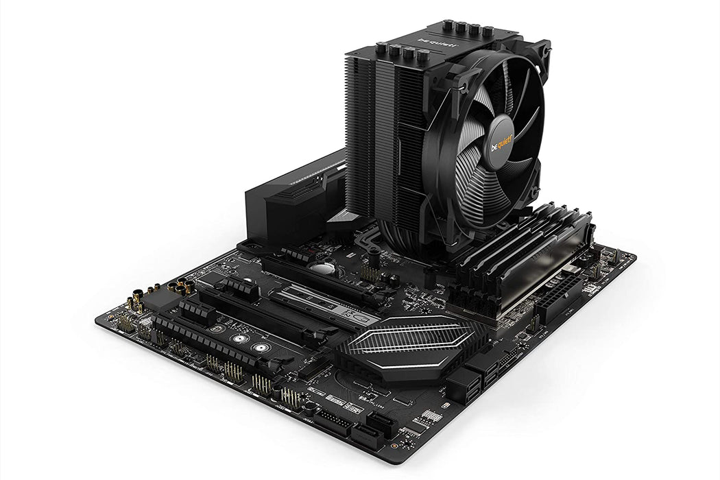 Be Quiet! Pure Rock 2 Black Air CPU Cooler, Intel & AMD Sockets, 120mm PWM Fan, 150W TDP