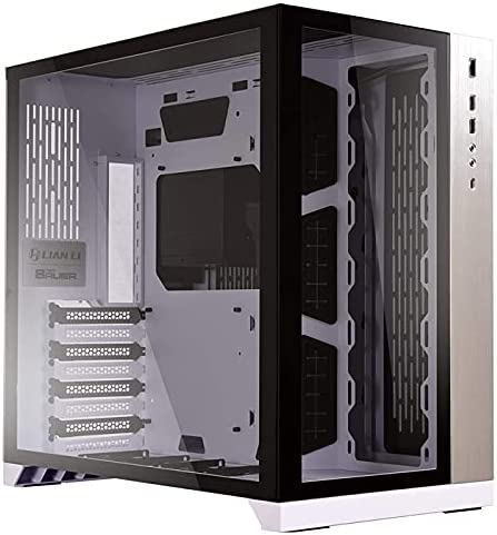 e-atx gaming pc case white