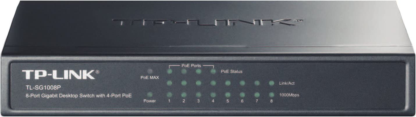 8-port gigabit desktop switch poe